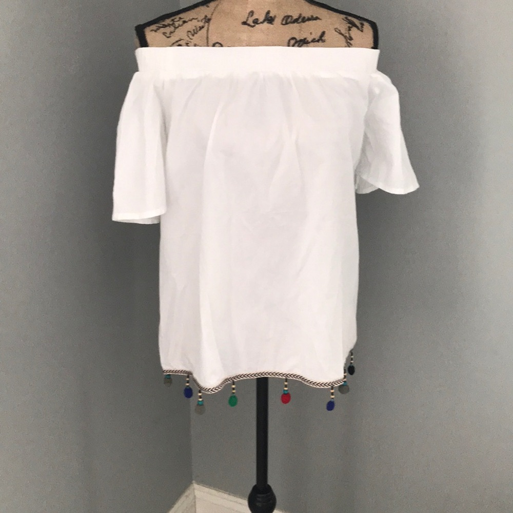 Off the shoulder shirt